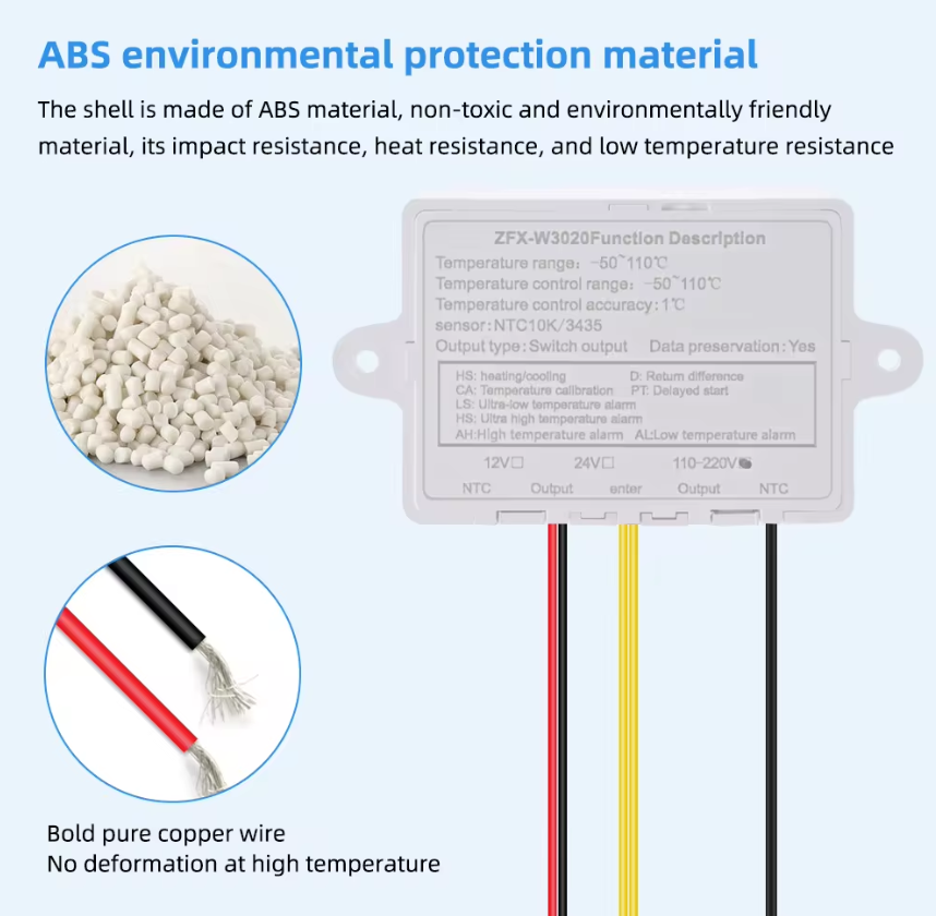ZFX-W3020 Temperature controller with Timer