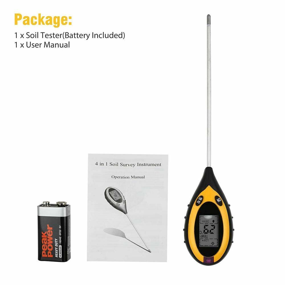 4-in-1 Soil test meter