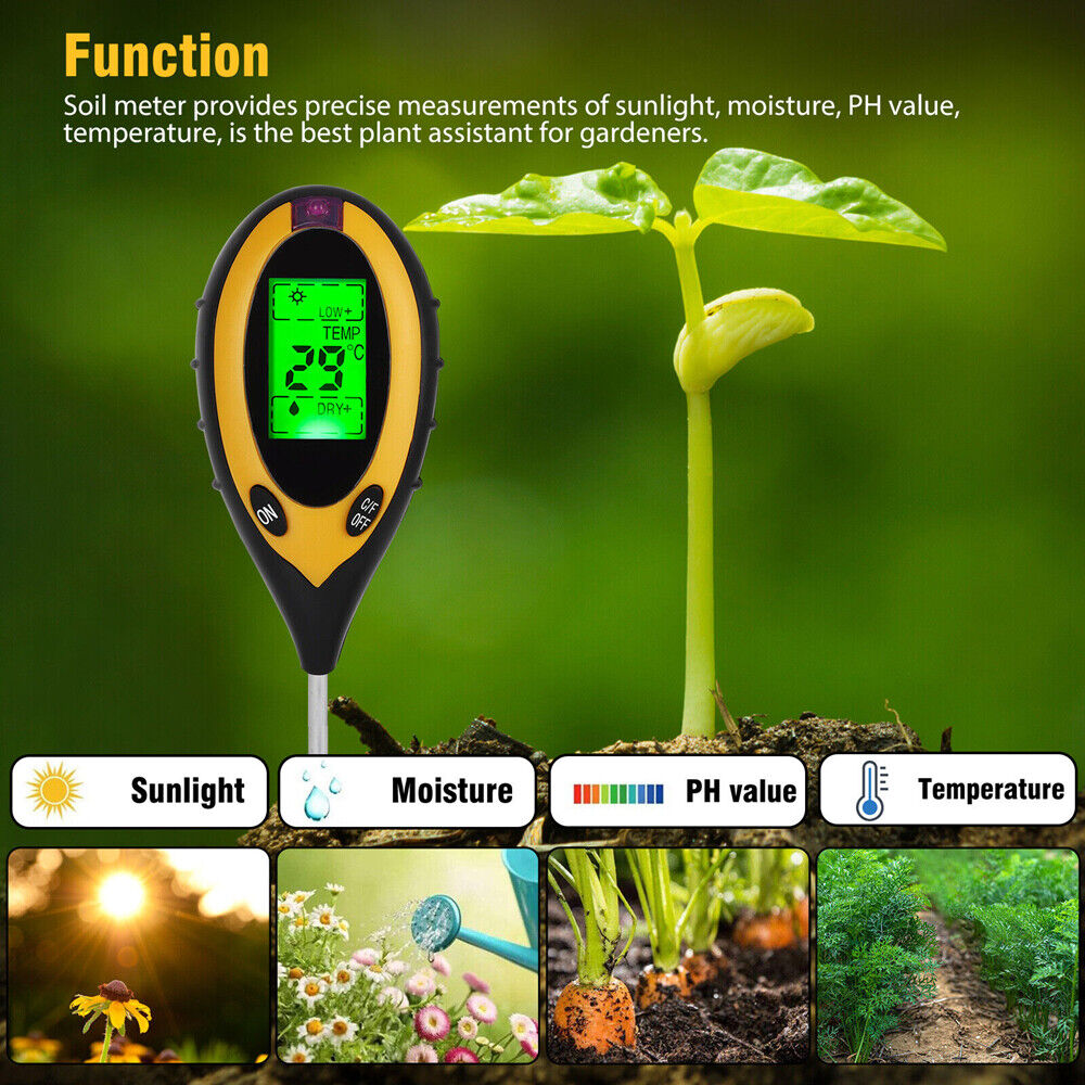 4-in-1 Soil test meter