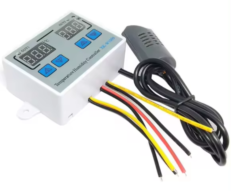 Digital Dual Temperature & Humidity Controller XK-W1099