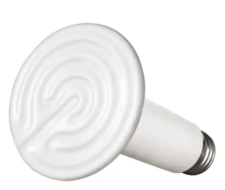 Ceramic Heat Lamp - White