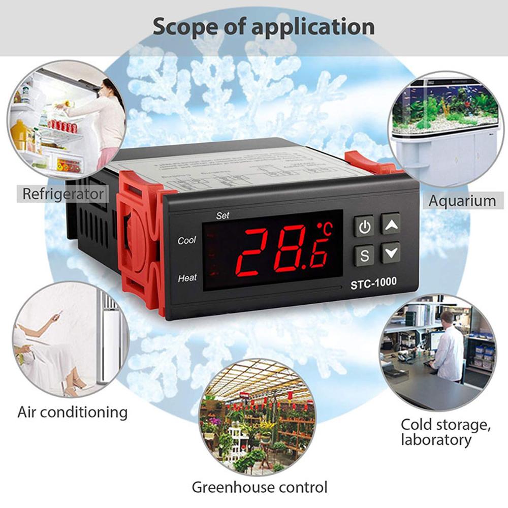 STC-3018 Temperature Controller (Dual Display)