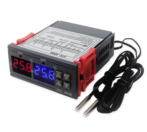 STC-3008 Temperature Controller (dual NTC probes)