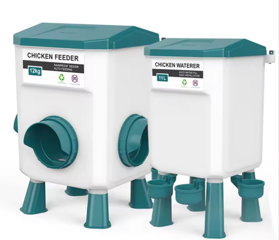 Premier Poultry 7L or 11L Drinkers & 8kg or 12kg Feeders